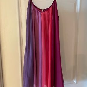 Free People color shift dress XS
